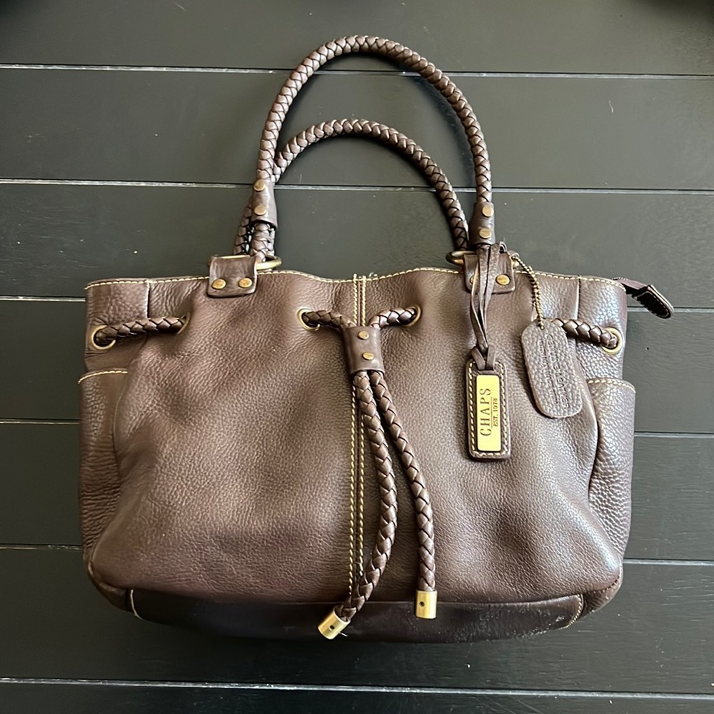 Chaps Leather purse